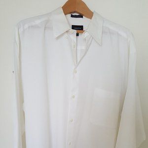 Claiborne men's white dress shirt